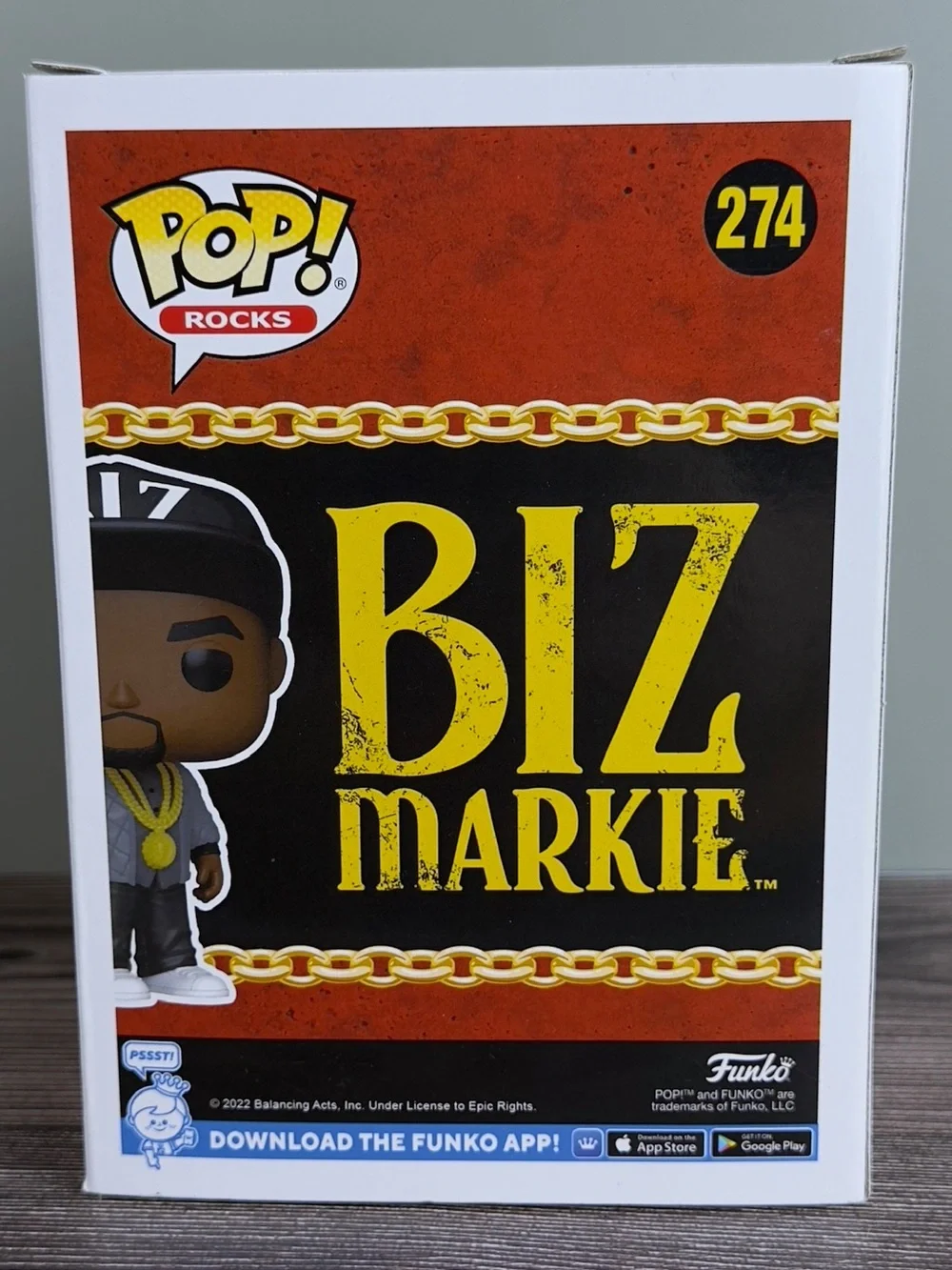 Funko Pop #274: Biz Markie Rocks Collectible Figure
